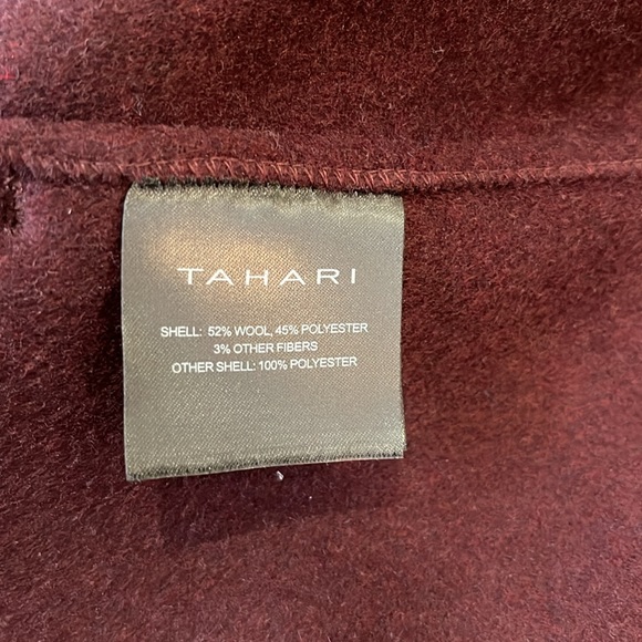 Tahari Women’s Cozy Chic Wrap Coat Size XS. Double Face wool blend - Picture 4 of 4